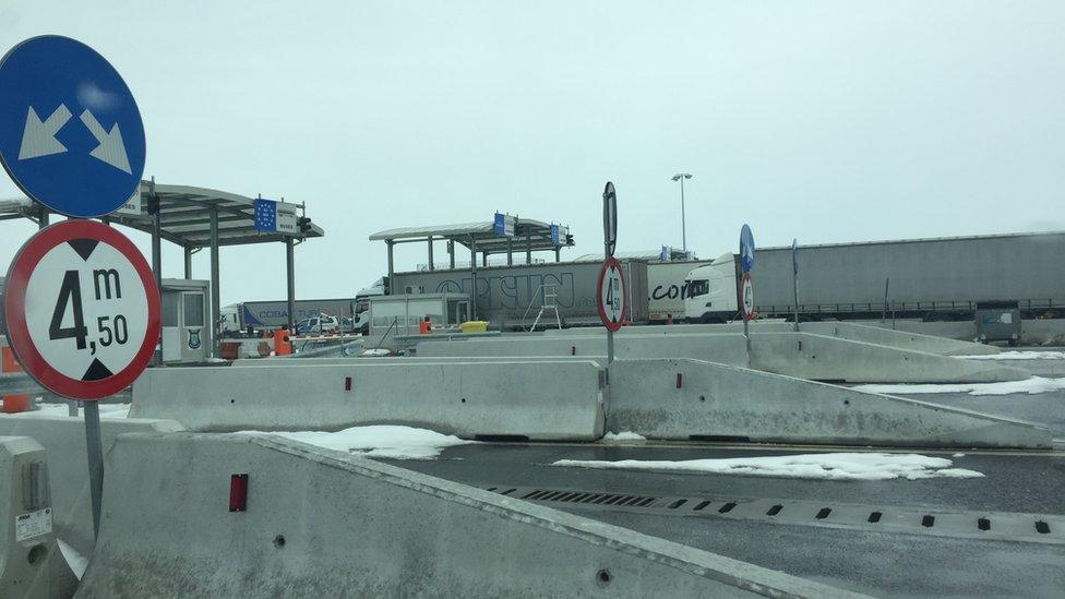 Hungary's border with Romania