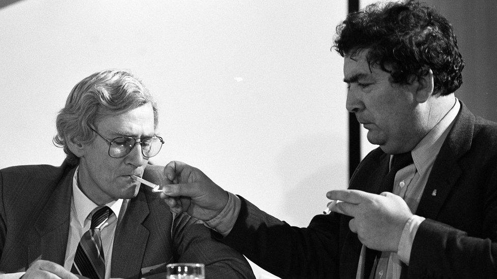 John Hume and Seamus Mallon