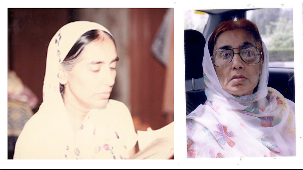 Zulekha Daud when she was younger and had begun practising