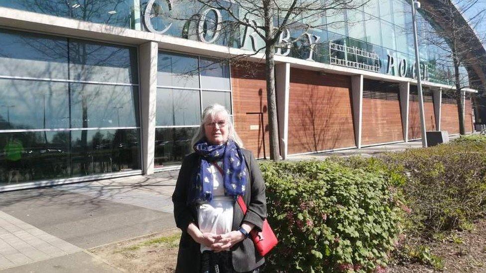 Jean Addison at the International Swimming Pool