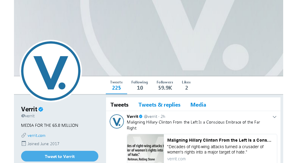 Verrit twitter