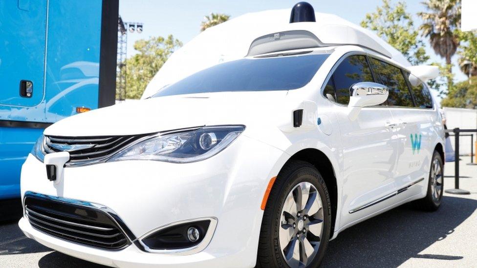 Waymo robot car