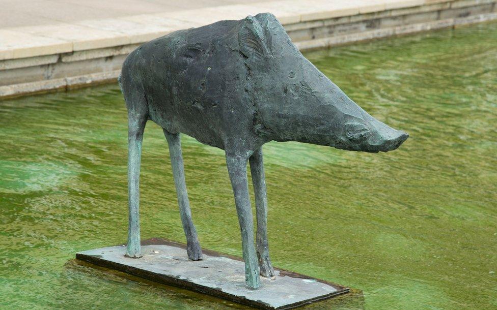 Boar by Dame Elisabeth Frink