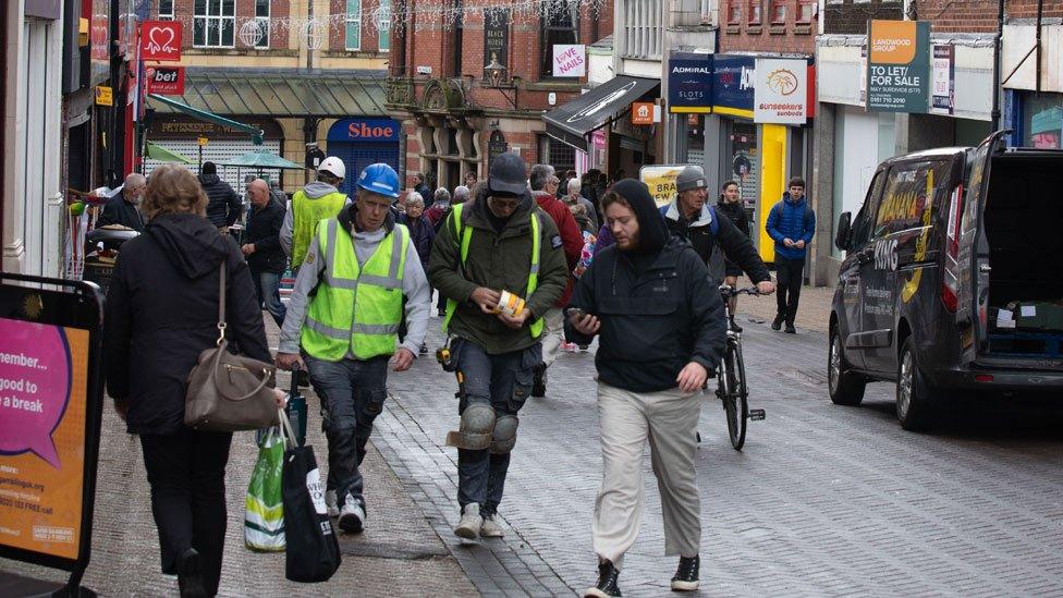 Preston city centre