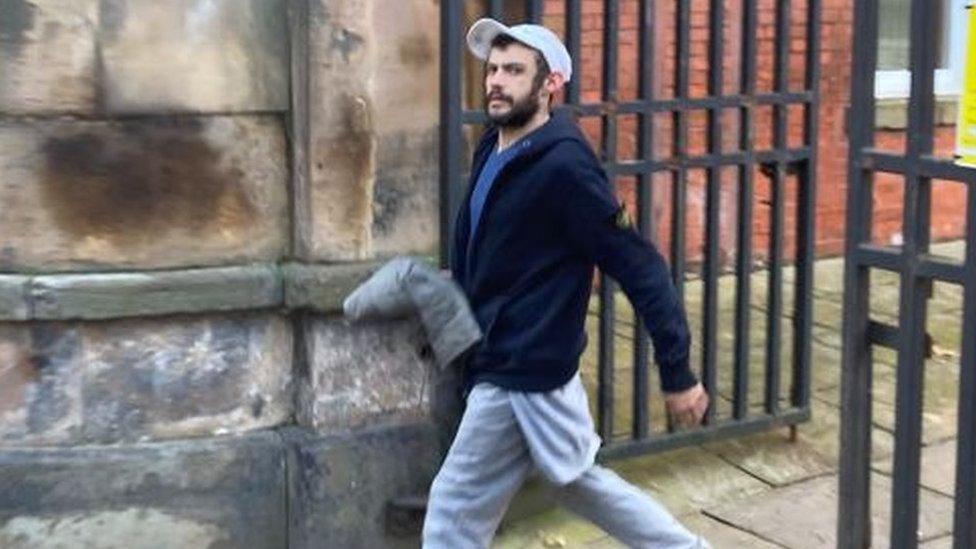 Christopher Wheeldon outside court at an earlier hearing