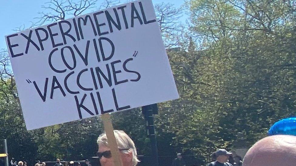 Some committed activists try to cast doubt on the whole science of vaccination, falsely alleging mass fraud and genocide