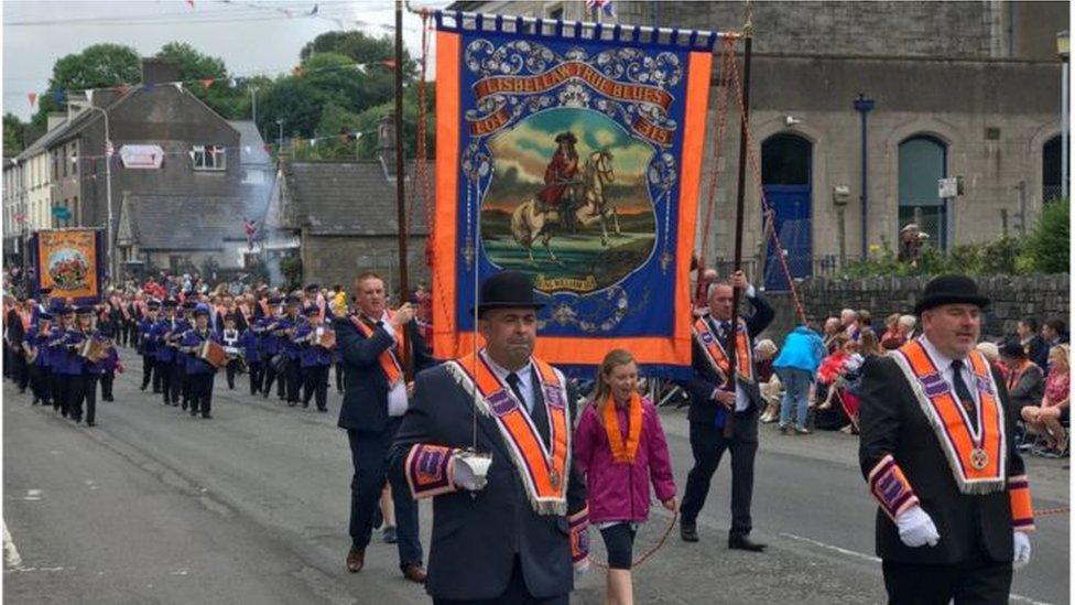 A Twelfth of July parade