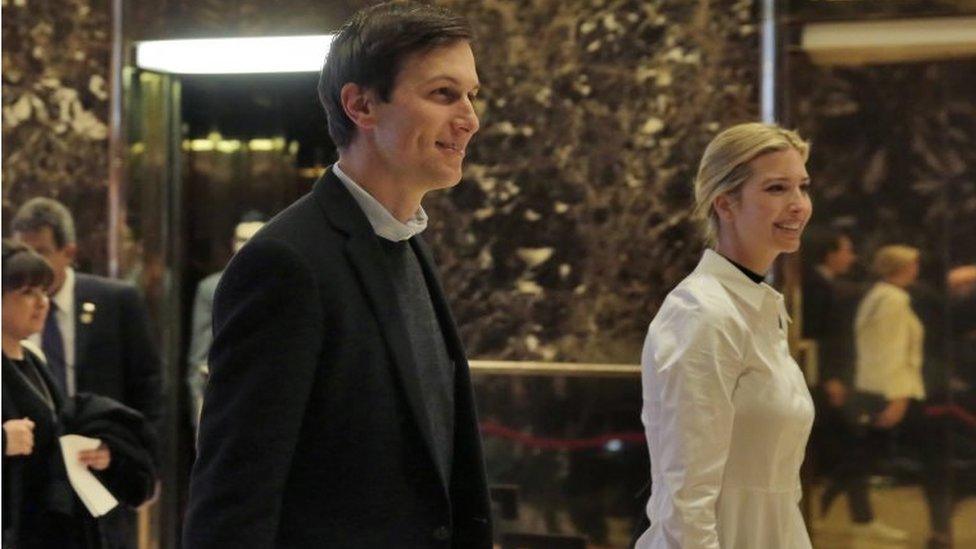 Jared Kushner and Ivanka Trump, 18 November 2016