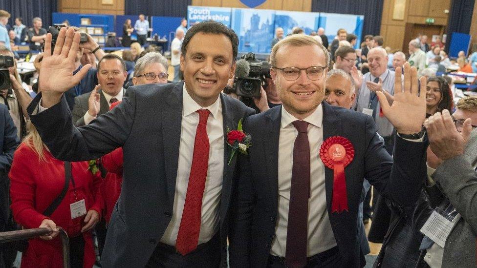 Anas Sarwar and Michael Shanks