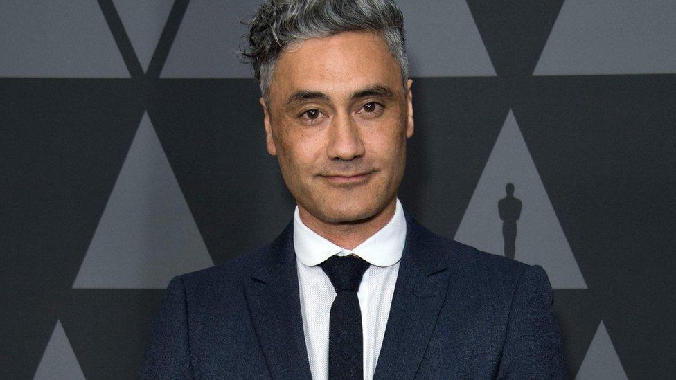 Taika Waititi at an Oscar event in Los Angeles