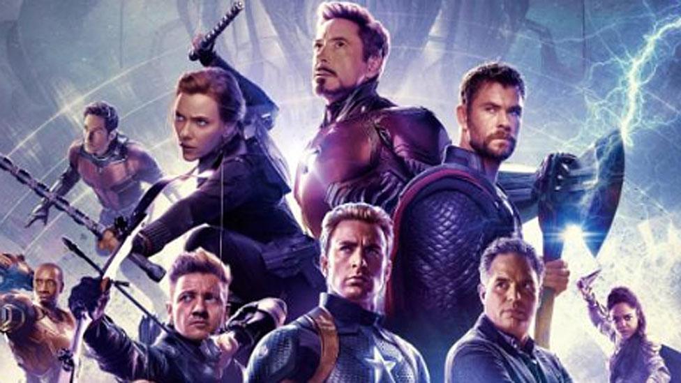 Detail from Avengers: Endgame international poster