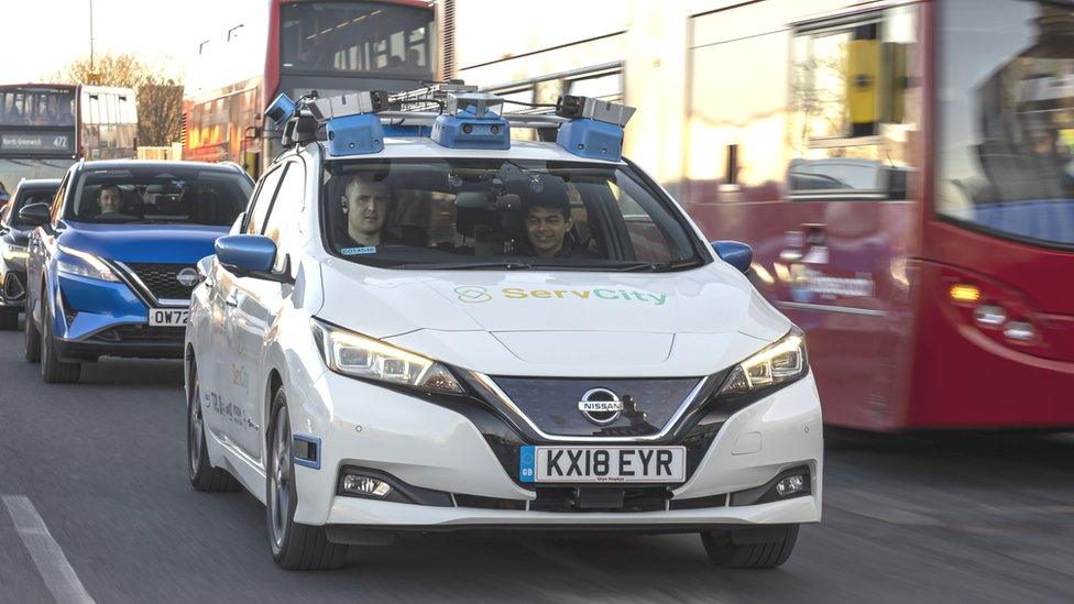 ServCity car in London