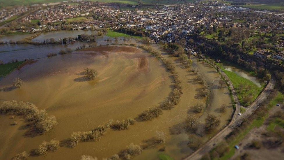 River Wye in Ross-on-Wye