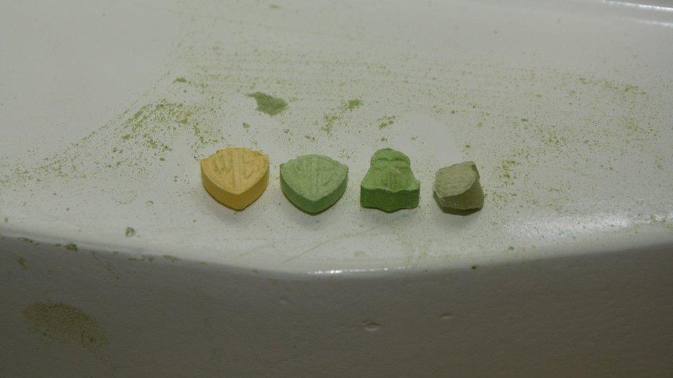 Ecstasy tablets