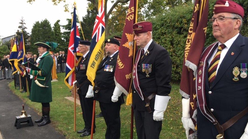 Victoria Cross memorial ceremony