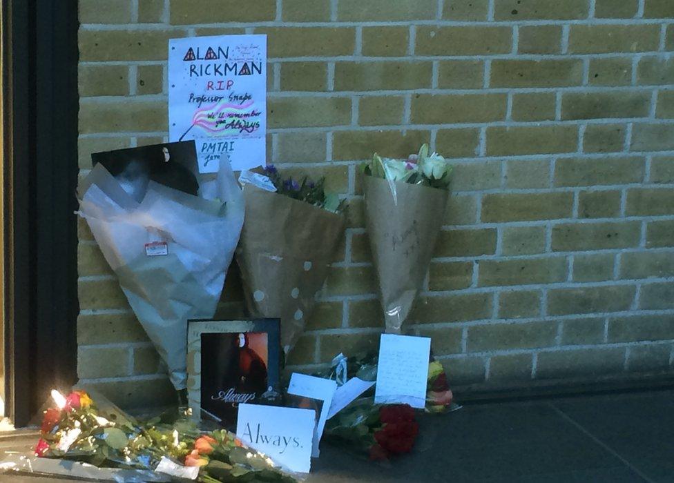 Flowers at Kings Cross