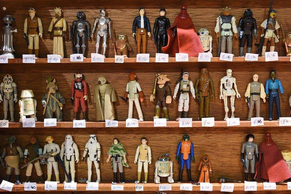 Star Wars figures