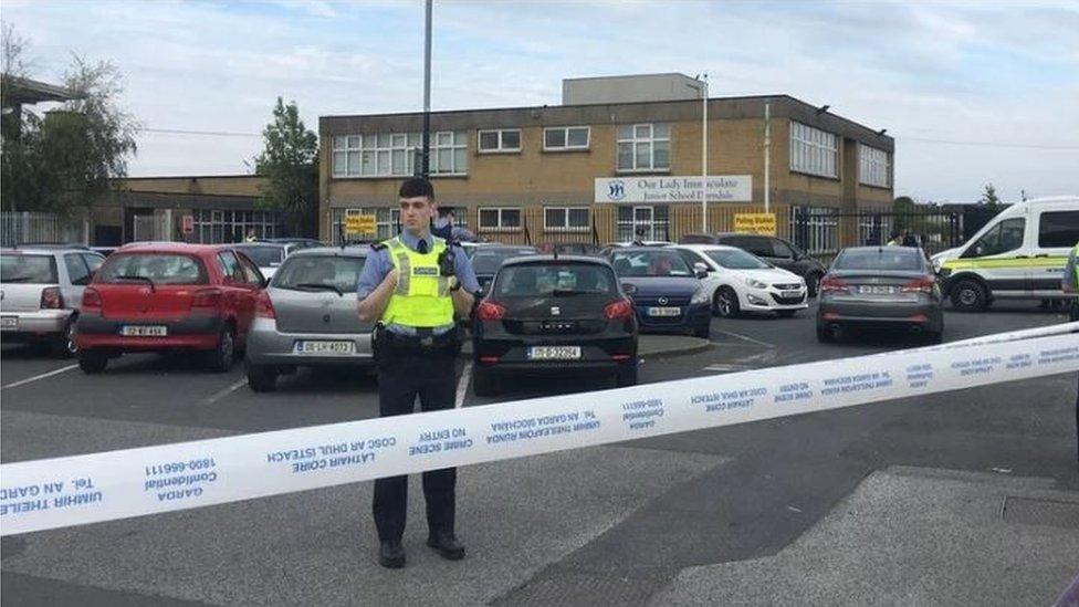 The scene of a fatal shooting in the Darndale area of Dublin