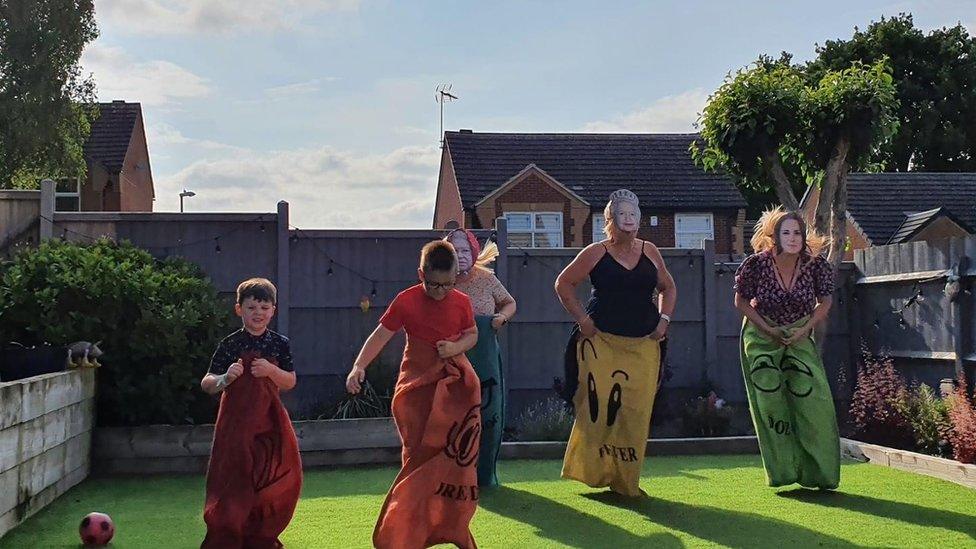 Coventry sack race