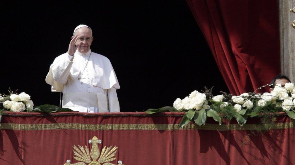 Pope Francis in Rome, 27 March