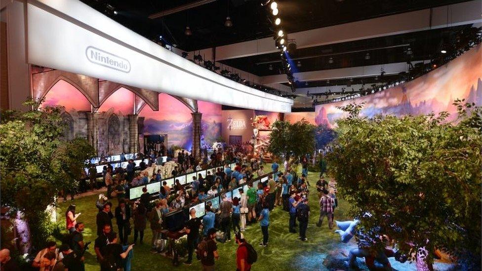 E3 booth