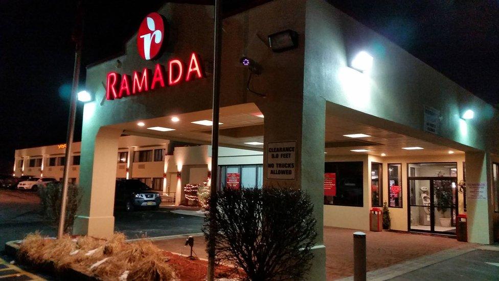 Ramada Inn in the city of Yonkers in New York state