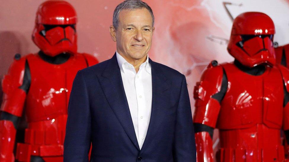 Bob Iger at the European premiere of Star Wars: The Rise of Skywalker