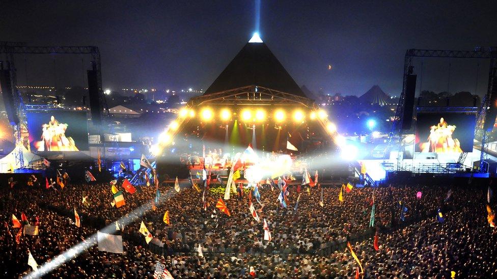 Glastonbury festival 2009