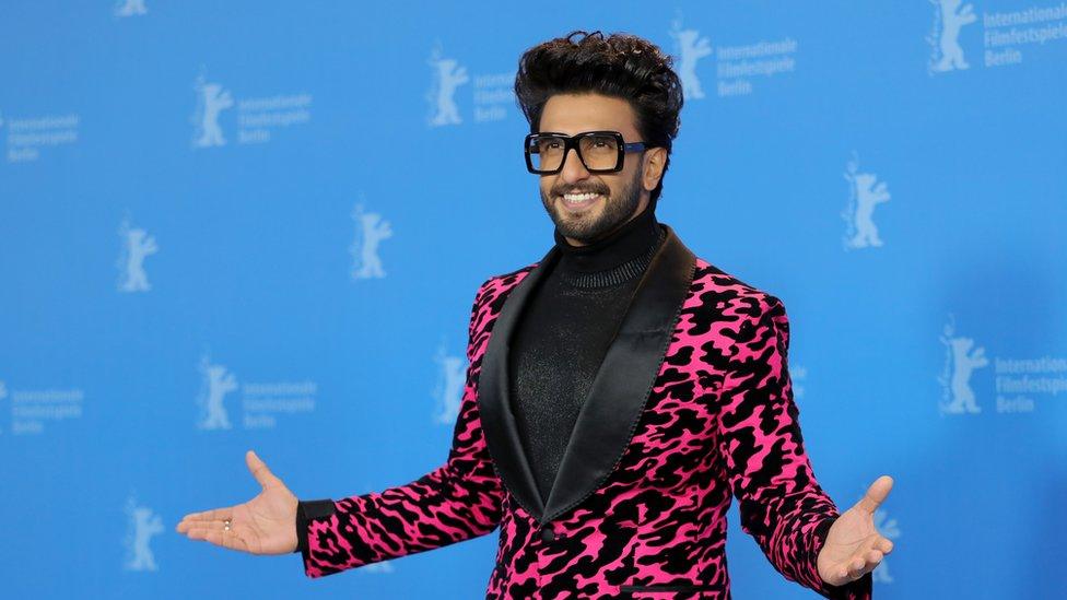 Ranveer Singh at the Berlin premiere of his movie Gully Boy