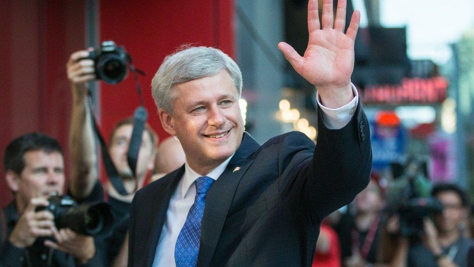 Canadian Prime Minister Stephen Harper