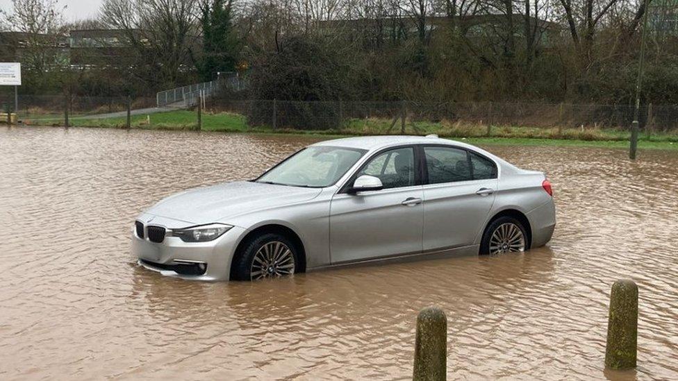 Car in Droitwich