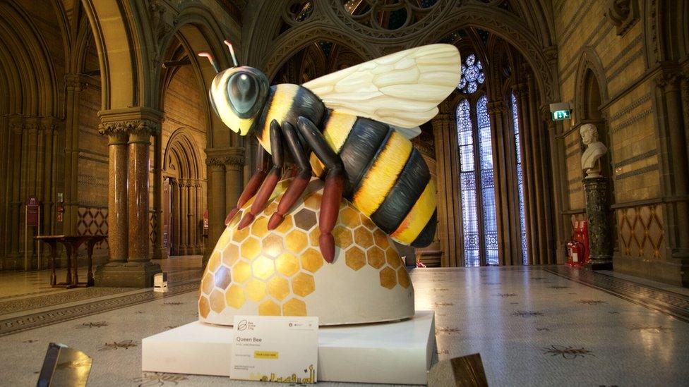 Bee sculpture