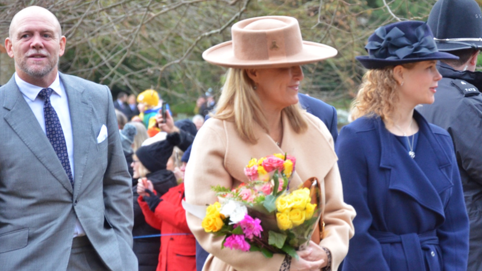 Mike Tindall and Sophie Countess of Wessex