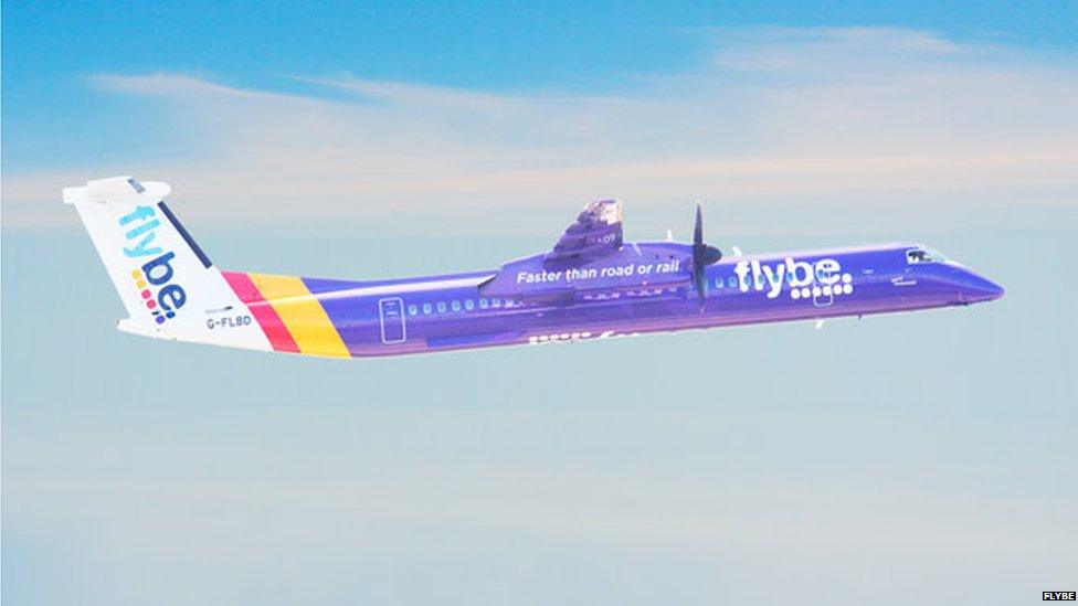 Flybe Bombardier Q4--