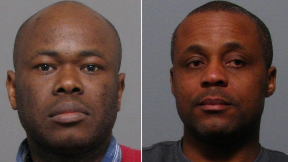 Martin Okoko (left) Wilson Odume (right)