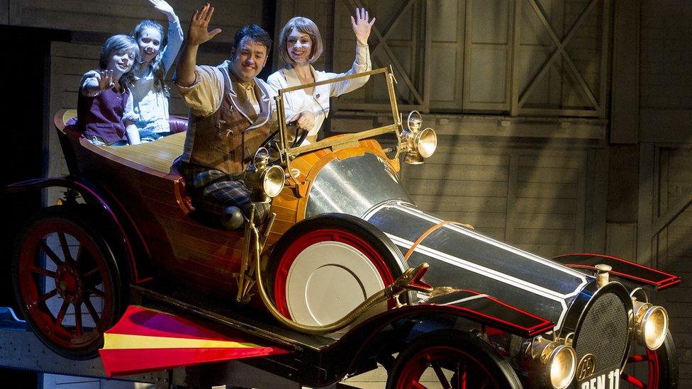 Jason Manford in Chitty Chitty Bang Bang