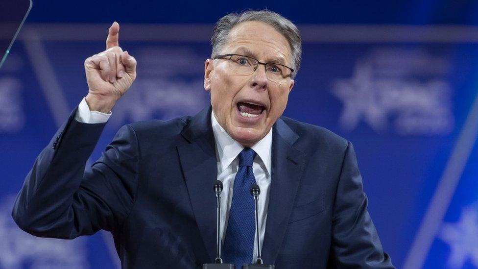 Wayne LaPierre of the NRA