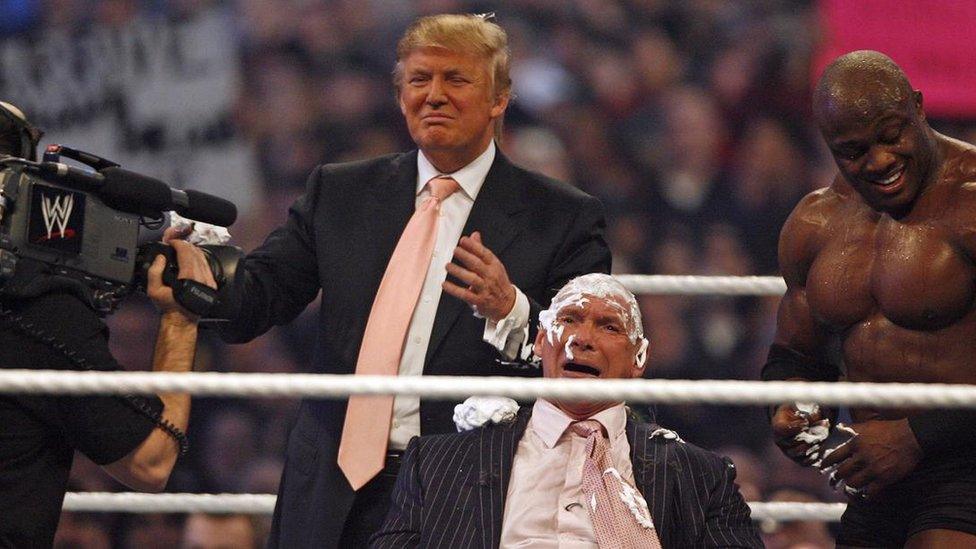 Donald Trump on WWE