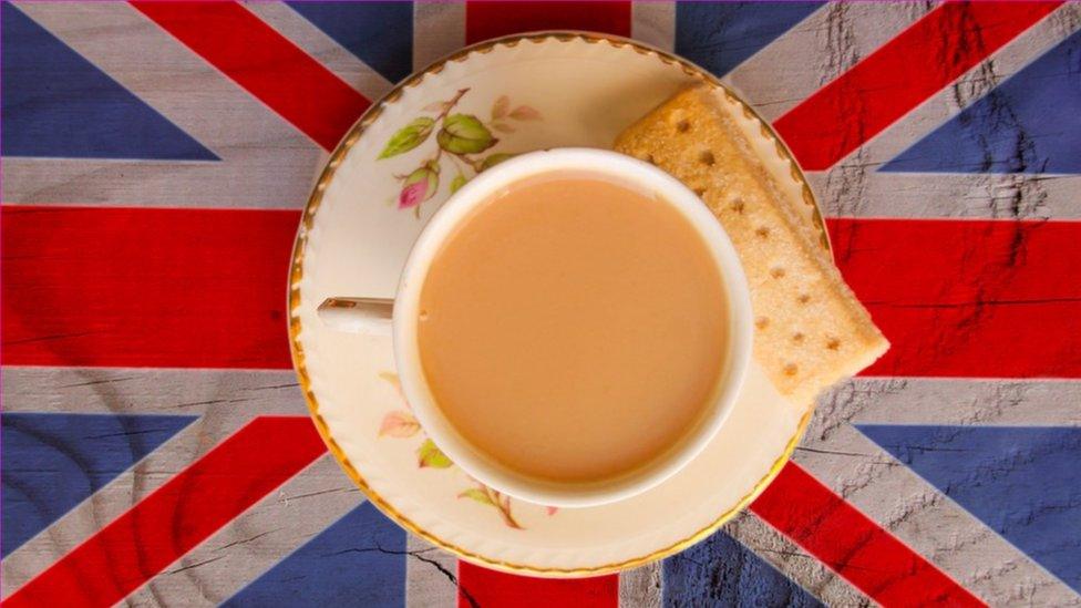 Tea on the Union Jack