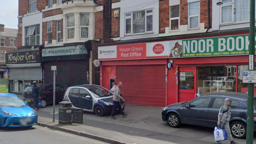 Hyson Green Post Office