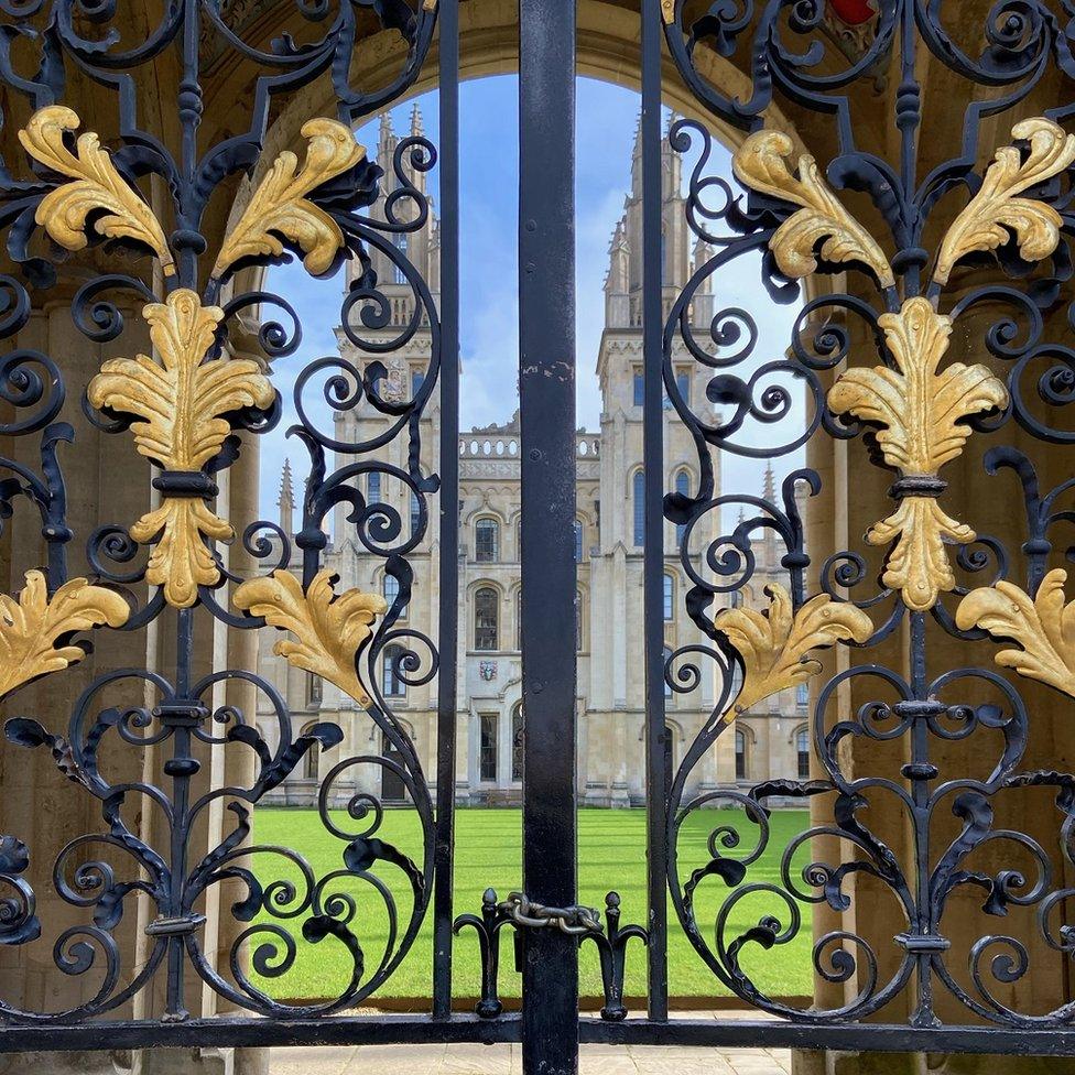 FRIDAY - All Souls College, Oxford.