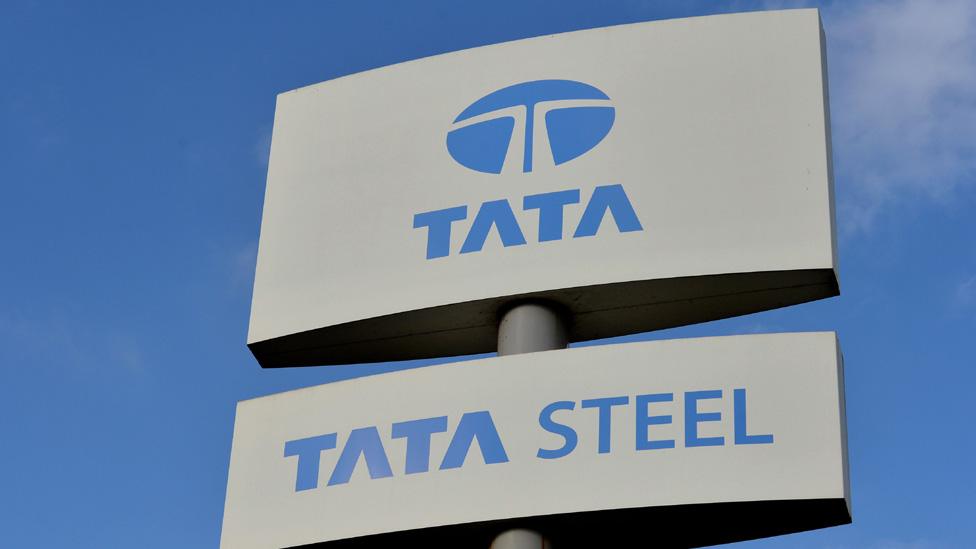 Tata Steel sign