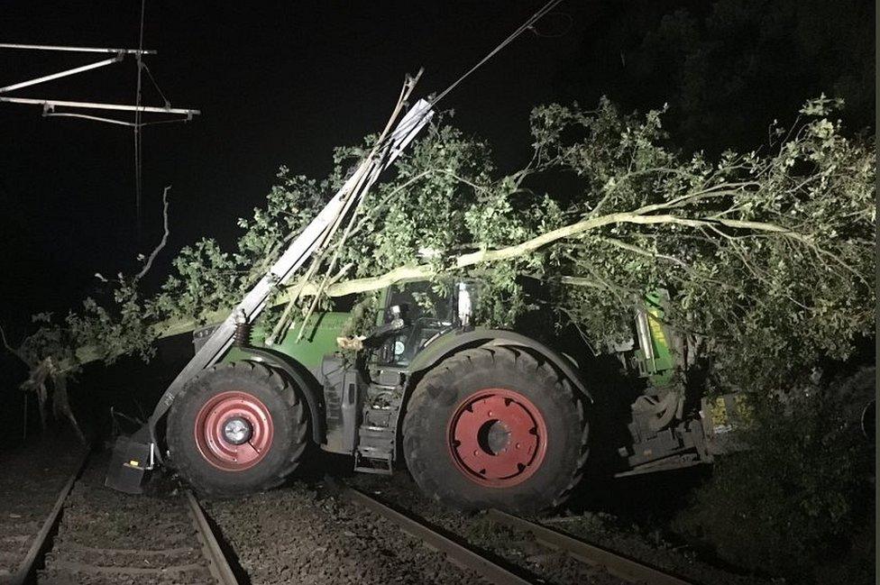 Tractor on line