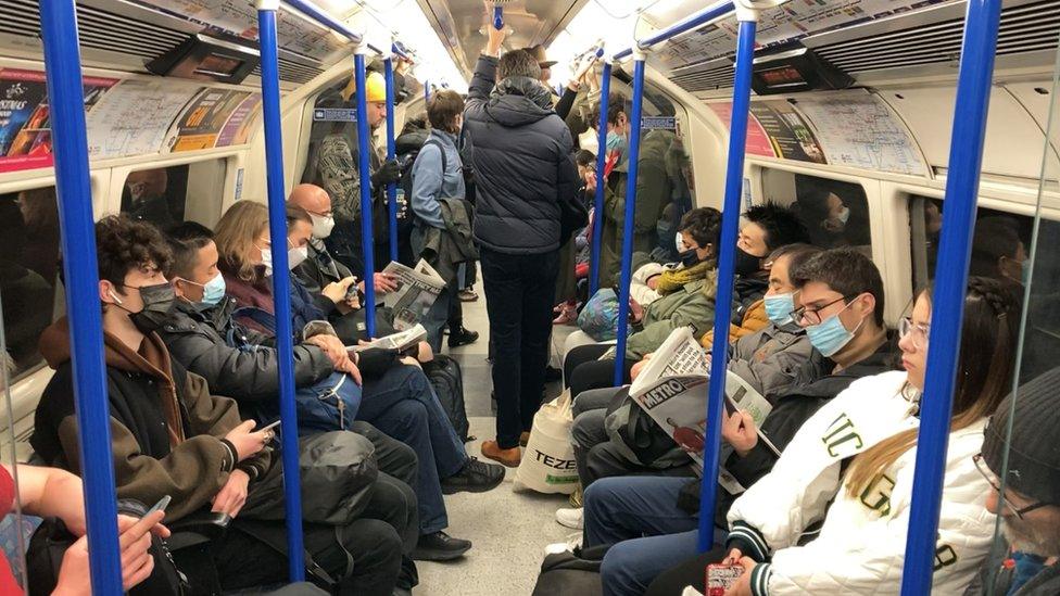 Tube strike Carriage