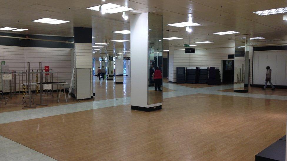 Empty store