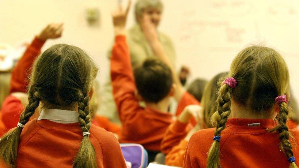 Children in classroom