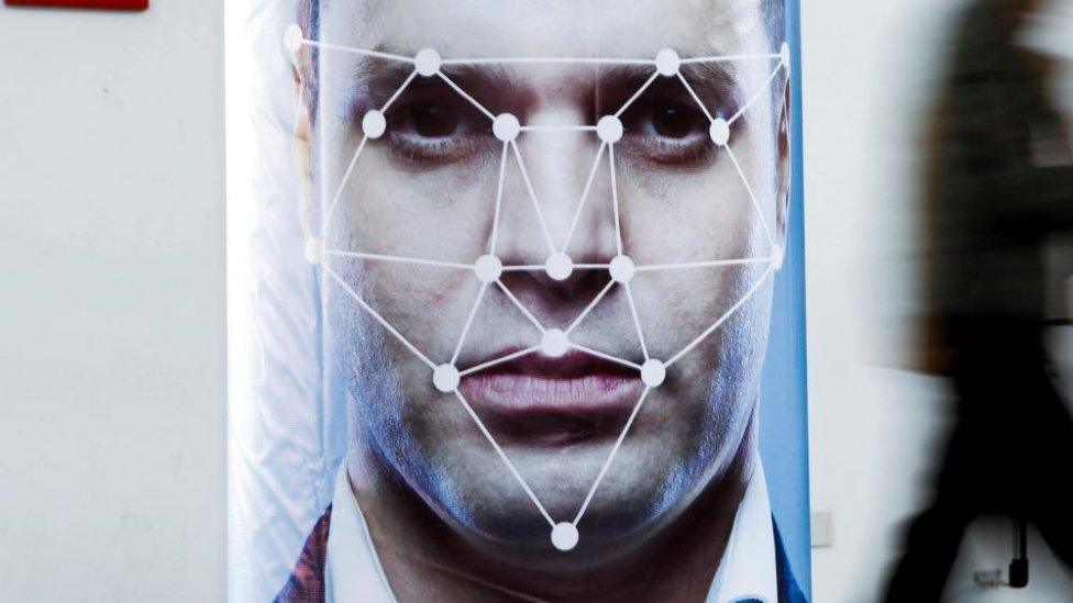 Facial recognition poster