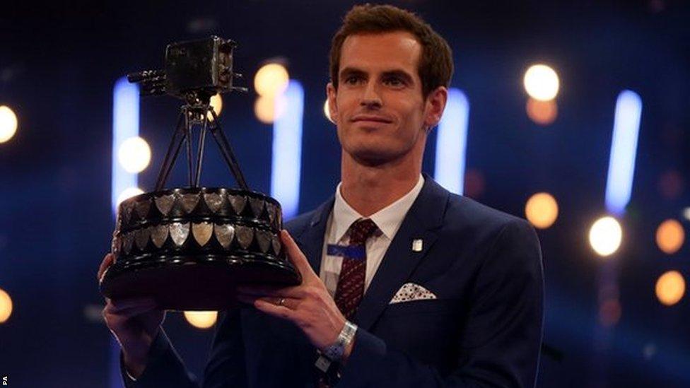 Andy Murray wins BBC Sports Personality of the Year for the second time