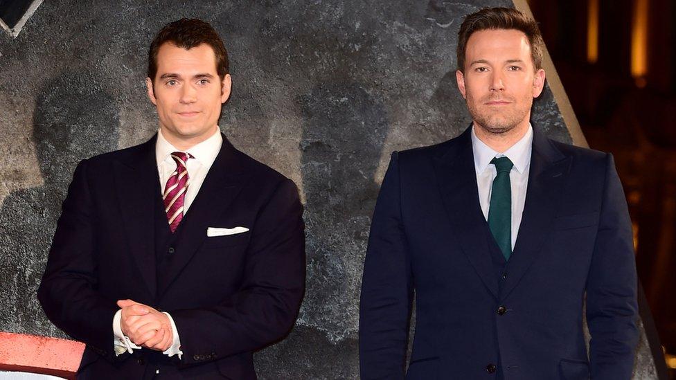 Henry Cavill and Ben Affleck