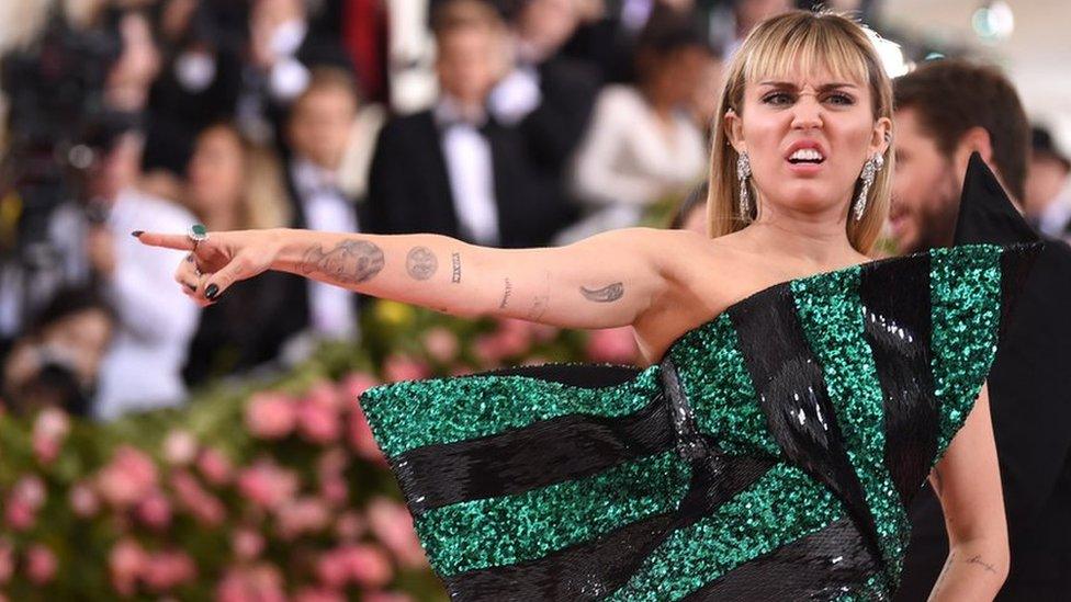 Miley Cyrus at the 2019 Met Gala